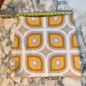 Cotton Sateen J Crew Skirt